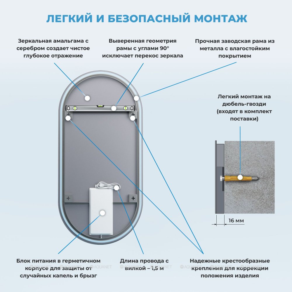 Зеркало Wellsee 168 Rays' Spectrum 172201580
