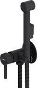 Смеситель с гигиеническим душем Dorff Logic D3075000BL (с внутренней частью)